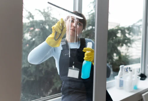 Nettoyage de vitres intérieures et extérieures à Épineuil